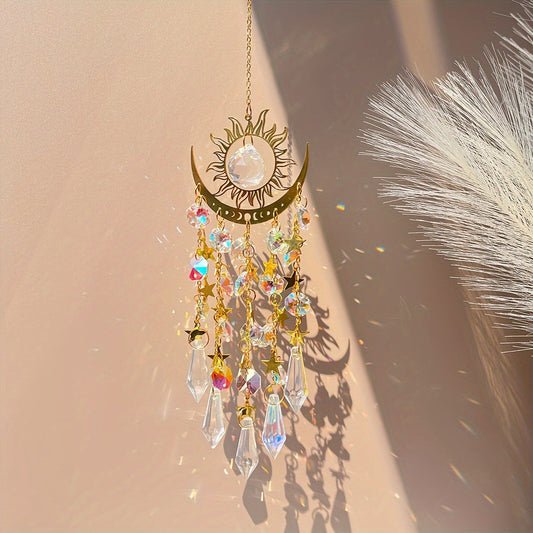 ✨ Crystal Sun Catcher, lndoor Decoración al aire libre para la ventana Dormitorio Patio Garden