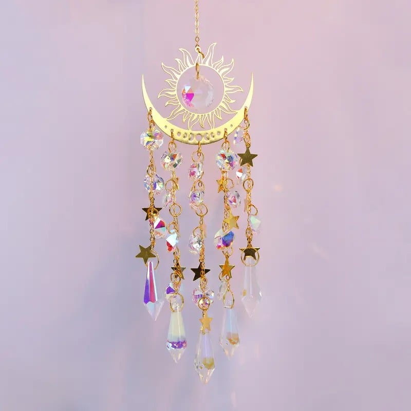 ✨ Crystal Sun Catcher, lndoor Decoración al aire libre para la ventana Dormitorio Patio Garden