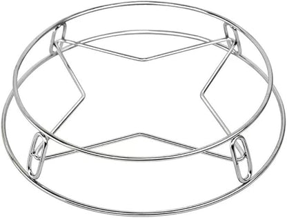 Rejilla Vaporera Redonda de Acero Inoxidable para Cocina