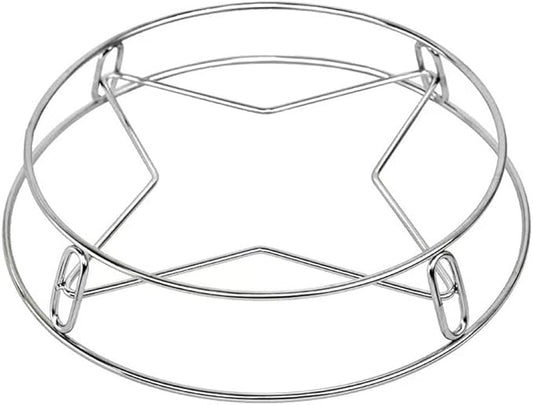 Rejilla Vaporera Redonda de Acero Inoxidable para Cocina