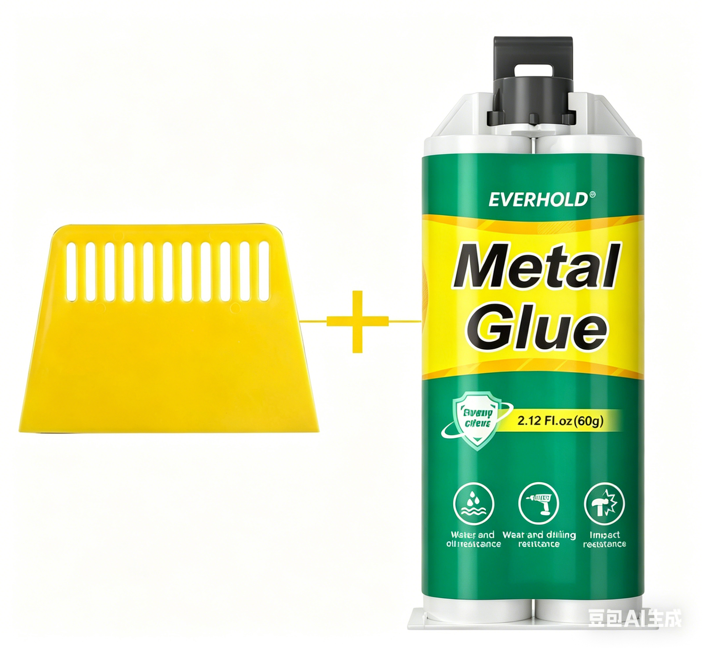 Pegamento AB Reparador para Metal de Alta Resistencia