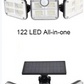 🔥50% de descuento en venta🔥Aplique solar de inducción LED de tres cabezales