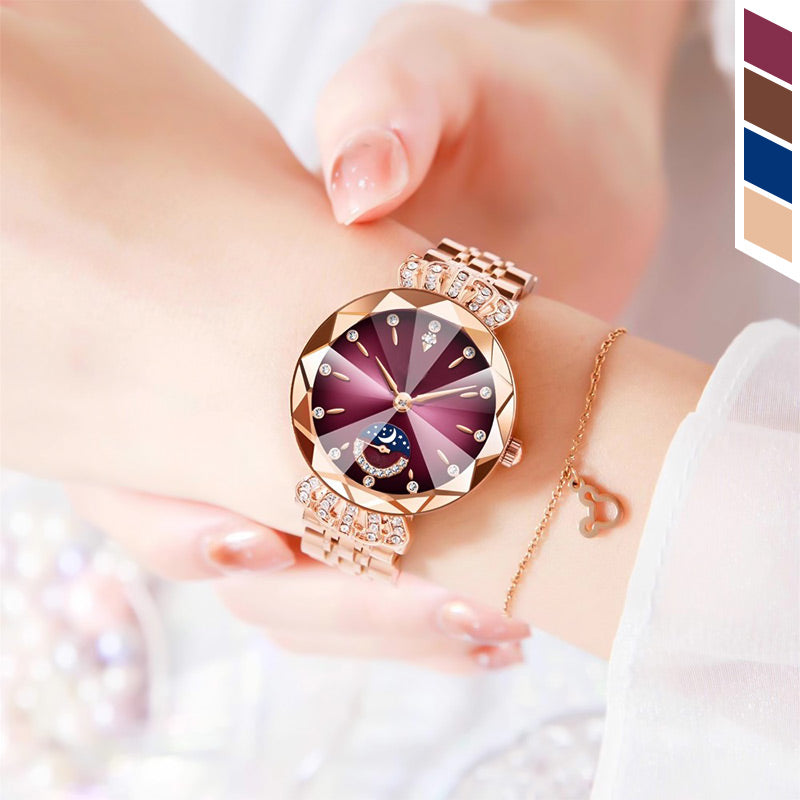 🔥Reloj de moda para mujer Diamond Moon Star