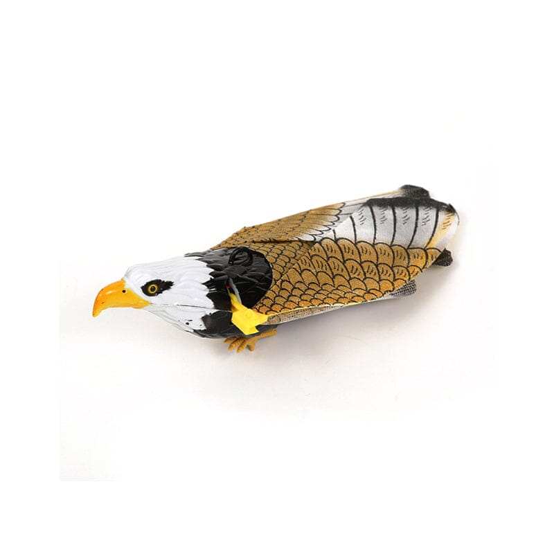 Juguete colgante simulado de pájaros para mascotas