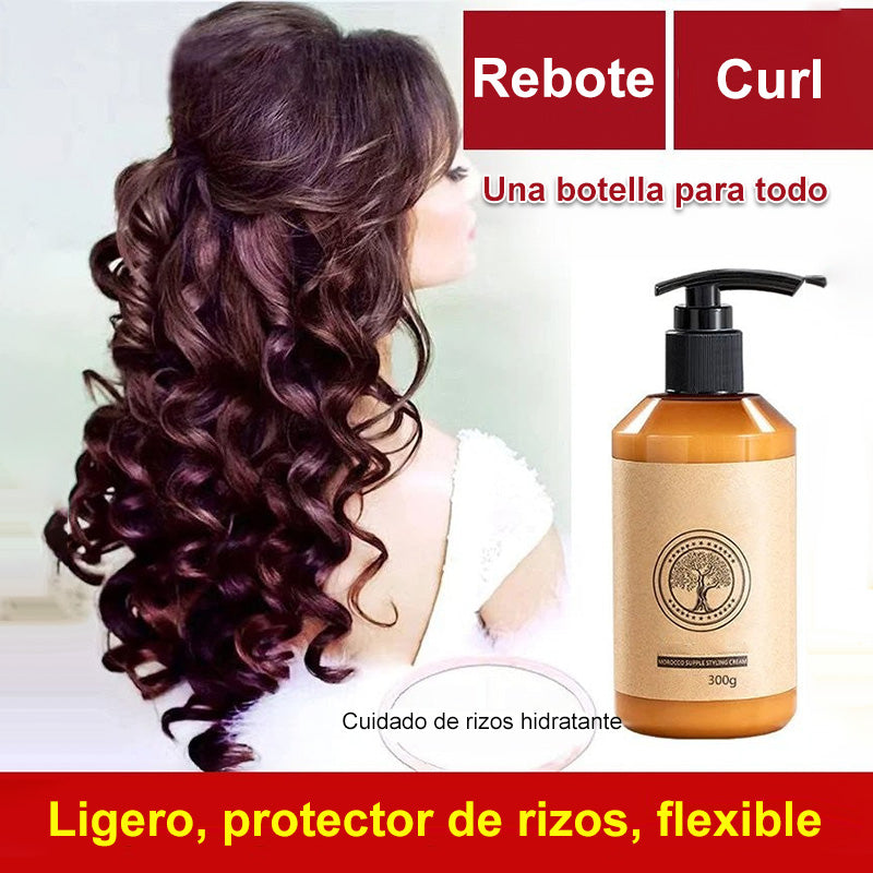 Acondicionador de peinado y elastificante de larga duración para cabellos rizados✨