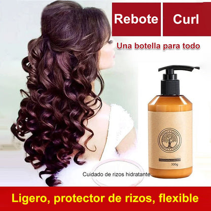 Acondicionador de peinado y elastificante de larga duración para cabellos rizados✨