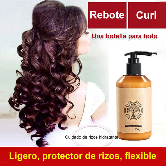 Acondicionador de peinado y elastificante de larga duración para cabellos rizados✨