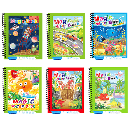 🌹COMPRA 1 Y LLÉVATE 1 GRATIS🔥Promoción de verano 🎁✨️Libro mágico de agua📚️🎨🧠