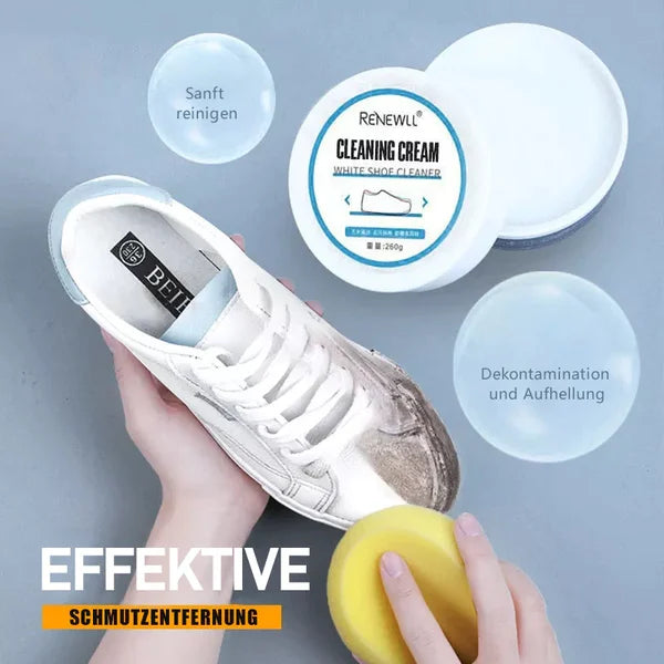 Crema limpiadora multifunción para calzado