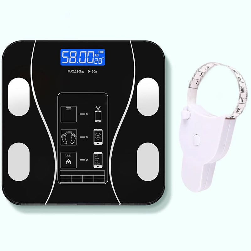 🏅🔥Último día de rebajas 50 % DE DESCUENTO🔥Báscula digital inteligente para peso y grasa corporal🏃