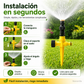 🏡🔥COMPRA 2 LLEVA 1 GRATIS 360°🔥 Aspersor de Césped Automático Giratorio