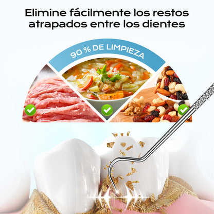 🔥Juego de palillos de dientes de acero inoxidable 7pcs