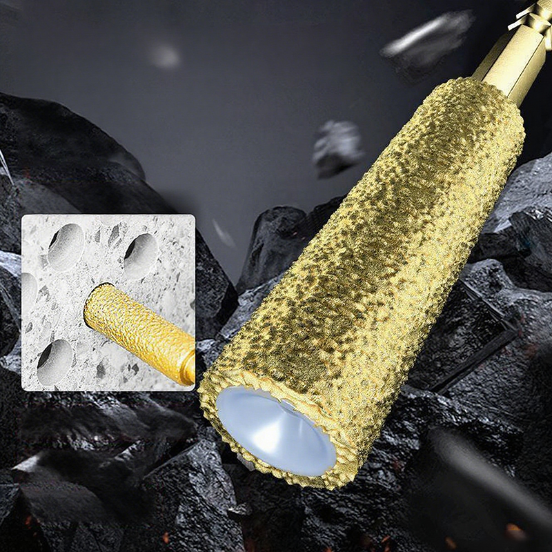 🔥Abridor de agujeros especializado 2 en 1 para perforación en seco con soldadura fuerte de vástago hexagonal