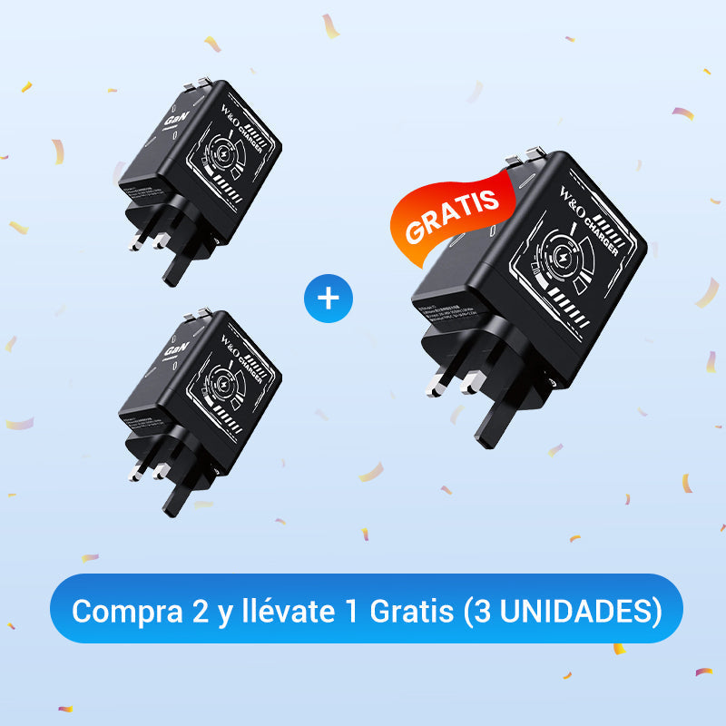 ⏳Especial por tiempo limitado⏰Adaptador de carga rápida con cable y conector tipo C retráctil