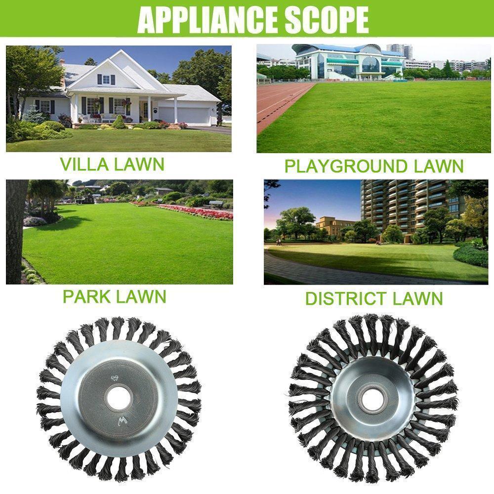 🔥 Venta caliente🔥Jardín Maleza Cepillo Cortacésped