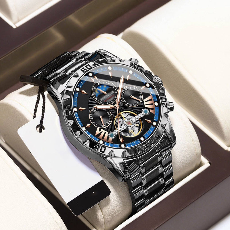⌚Relojes mecánicos automáticos suizos nuevos a prueba de agua