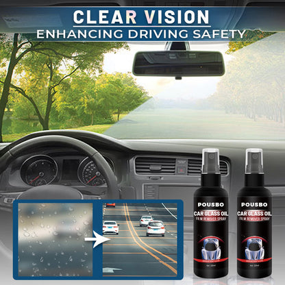 ✨✨✨Compre 2 y llévese 3 gratis✨✨✨ - Spray desengrasante para cristales de coche