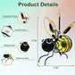 🐝Envío gratuito y 50 % de descuento🐝Lámpara solar colgante con forma de abeja para exteriores
