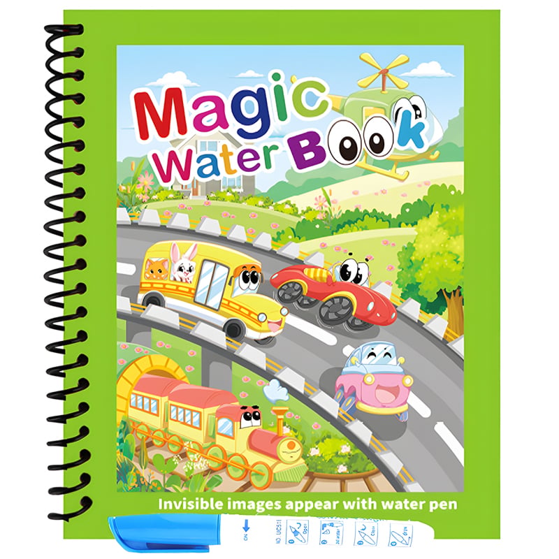 🌹COMPRA 1 Y LLÉVATE 1 GRATIS🔥Promoción de verano 🎁✨️Libro mágico de agua📚️🎨🧠