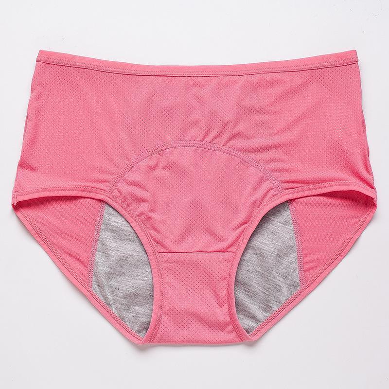 🔥Compra 5 y llévate 5 gratis🔥Bragas de cintura alta a prueba de fugas para mujer