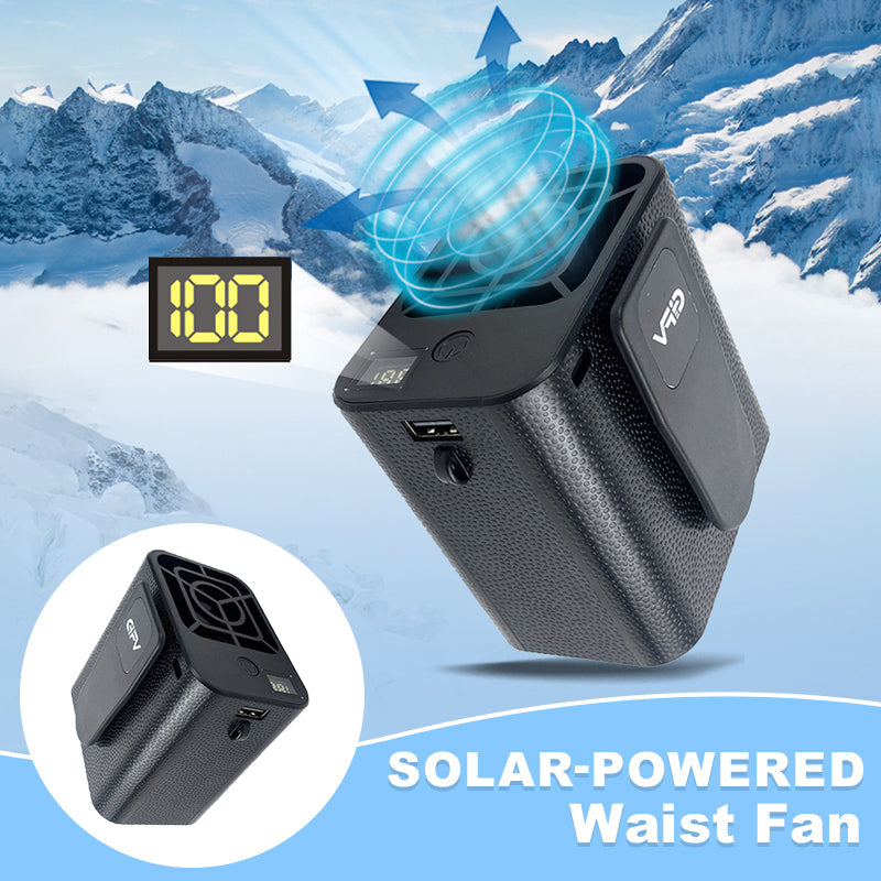 🔥Hot sale🔥Ventilador de cintura solar