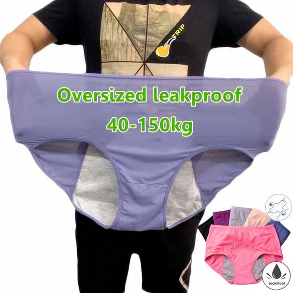 🔥Compra 5 y llévate 5 gratis🔥Bragas de cintura alta a prueba de fugas para mujer