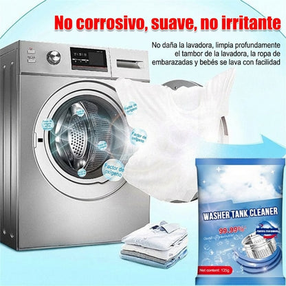 Limpiador potente quitamanchas para tanques de lavadora