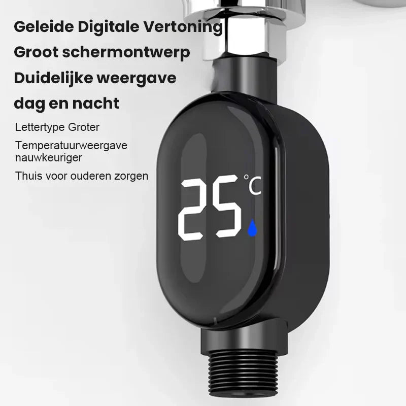 ⏳Tiempo limitado 50 % de descuento💥Cabezal de ducha Indicador LED externo Indicador de temperatura del agua Accesorios