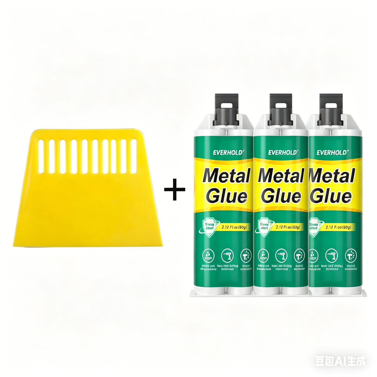 Pegamento AB Reparador para Metal de Alta Resistencia