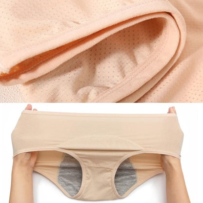🔥Compra 5 y llévate 5 gratis🔥Bragas de cintura alta a prueba de fugas para mujer