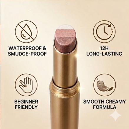 🏆 Oferta Flash ⚡ ¡+50K vendidos! Casi agotado – 💥 Lápiz de sombra de ojos 3 colores
