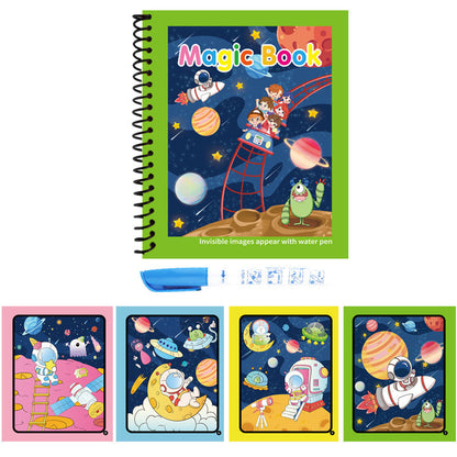 🌹COMPRA 1 Y LLÉVATE 1 GRATIS🔥Promoción de verano 🎁✨️Libro mágico de agua📚️🎨🧠