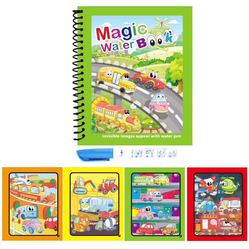 🌹COMPRA 1 Y LLÉVATE 1 GRATIS🔥Promoción de verano 🎁✨️Libro mágico de agua📚️🎨🧠