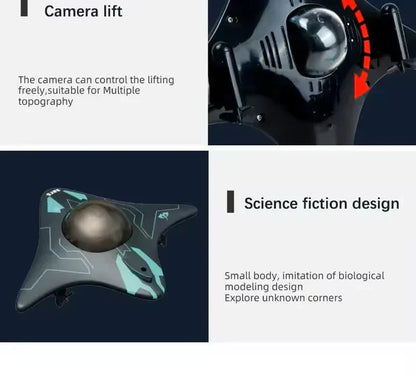 ¡50% de descuento esta semana! 🎉🎉 MantaVision la dron de superficie controlado por app para explorar cuerpos de agu