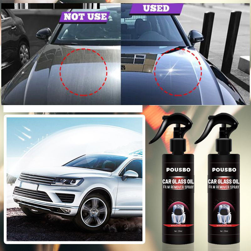 ✨✨✨Compre 2 y llévese 3 gratis✨✨✨ - Spray desengrasante para cristales de coche