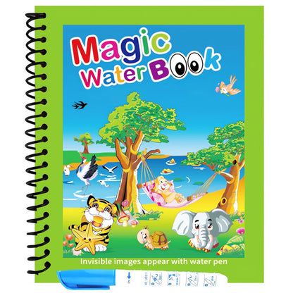 🌹COMPRA 1 Y LLÉVATE 1 GRATIS🔥Promoción de verano 🎁✨️Libro mágico de agua📚️🎨🧠