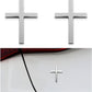 💥 ¡COMPRA 1 Y LLÉVATE 1 GRATIS! 🚗✝️ Pegatinas metálicas con la cruz de Jesucristo: cubiertas autoadhesivas en 3D para arañazos en el coche 🌟