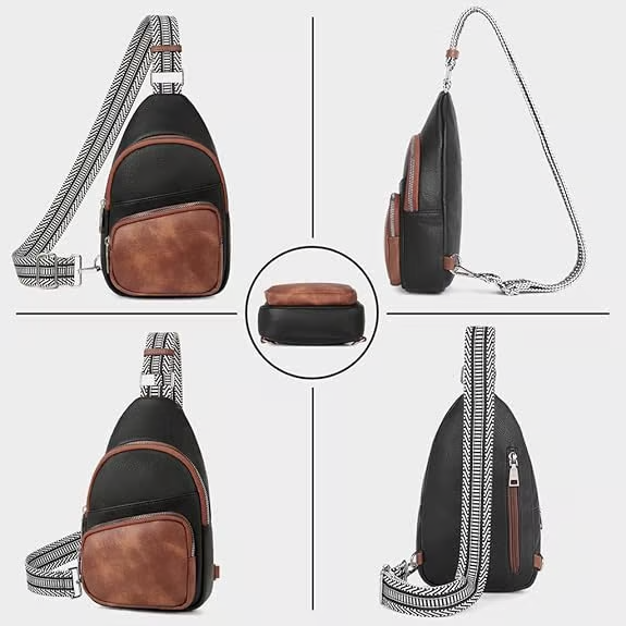 👜Bolsos de piel tipo crossbody