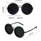 🔥Gafas de sol redondas polarizadas con tinte ajustable