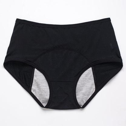 🔥Compra 5 y llévate 5 gratis🔥Bragas de cintura alta a prueba de fugas para mujer