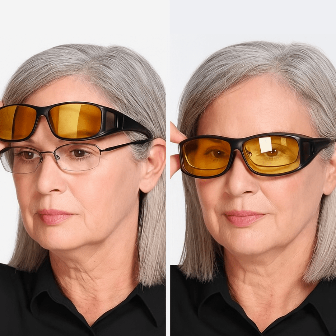 Gafas de conducción para visión en la oscuridad, anti-reflejos y polarizadas