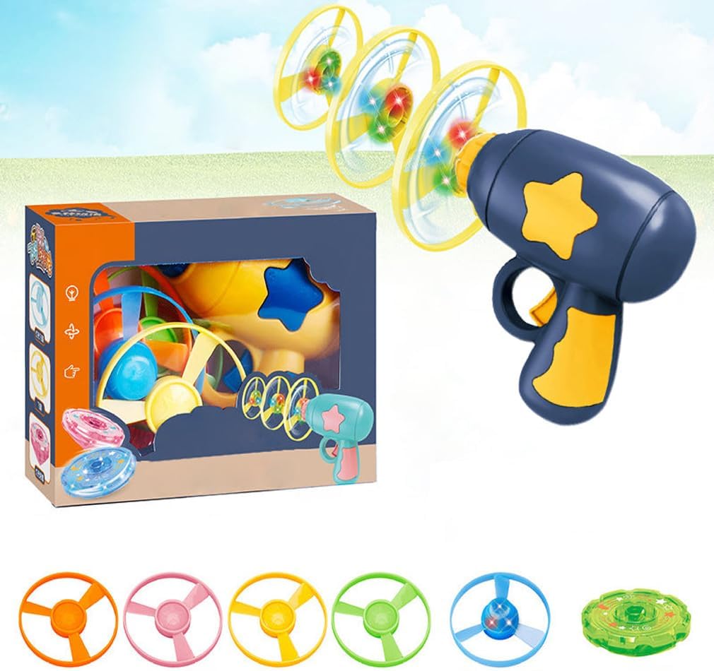 Flying Saucer Top Gyro Gun