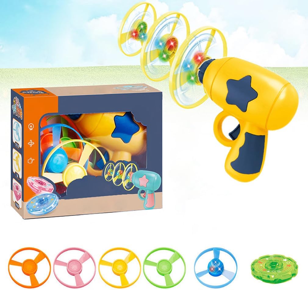 Flying Saucer Top Gyro Gun