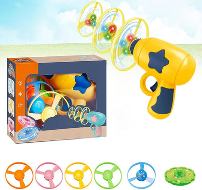 Flying Saucer Top Gyro Gun
