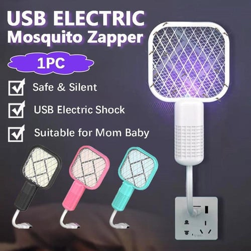 🔥Compra 2 y llévate 1 gratis 🔥Compra 3 y llévate 2 gratis 🔥🪰2025 Nuevo🦟 Mini matamoscas eléctrico USB