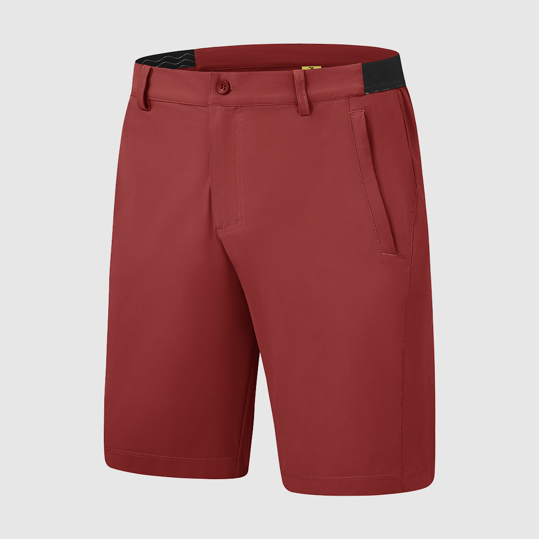 Shorts para Hombre Elásticos de Secado Rápido para Golf y Trabajo Casual