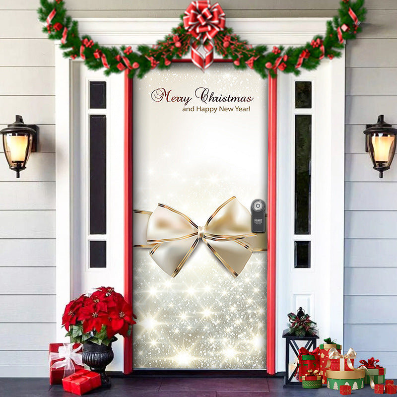 🎅 ¡Oferta Navideña! 50% de Descuento 🎄 🚪 Decoración Navideña para Puerta de Entrada