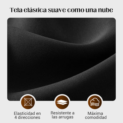 🔥 50% DE DESCUENTO 🔥Pantalones casuales de mujer de cintura alta y pierna ancha 👖✨