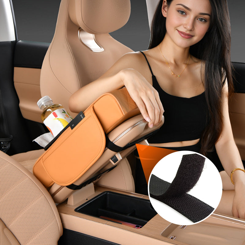 🚗💺Almohadilla multifuncional para reposabrazos – ¡Comodidad y práctica en tu auto!（Envío gratuito para 2 piezas））