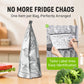 🔥Éxito de ventas mundial🍗 ¡Oferta por tiempo limitado! Compra 2 y llévate 1 gratis🥦Bolsas de almacenamiento reutilizables con cierre hermético de papel de aluminio.